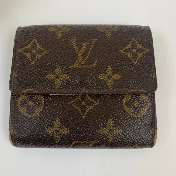 14. Authentic LOUIS VUITTON Monogram Trifold Wallet Purse - Picture 2 of 13